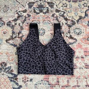 Leopard Print Sports Bra